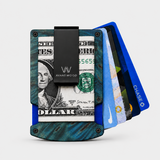 STABLE WOOD GREEN/BLUE- WALLET