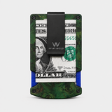 STABLE WOOD GREEN/YELLOW - WALLET