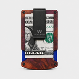 STABLE WOOD ORANGE/PURPLE- WALLET