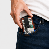 STABLE WOOD ORANGE - WALLET