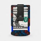 STABLE WOOD RED/BLUE/PURPLE - WALLET