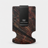 STABLE WOOD RED/GREY - WALLET