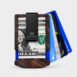 STABLE WOOD RED/GREY - WALLET