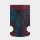 STABLE WOOD RED/BLUE - WALLET