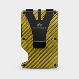 AIR WALLET PRO - FORGED CARBON FIBER GOLD GLOSSY - WALLET