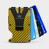 AIR WALLET PRO - FORGED CARBON FIBER GOLD GLOSSY - WALLET
