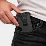 AIR WALLET PRO - FORGED CARBON FIBER BLACK FRAGMENTS - WALLET