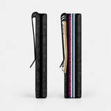 AIR WALLET PRO - FORGED CARBON FIBER GOLD/SILVER FRAGMENTS - WALLET