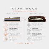 AIR WALLET PRO - CHERRY WOOD - WALLET