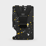 AIR WALLET PRO - FORGED CARBON FIBER GOLD/SILVER FRAGMENTS - WALLET