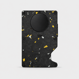 AIR WALLET PRO - FORGED CARBON FIBER GOLD/SILVER FRAGMENTS - WALLET