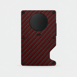 AIR WALLET PRO - FORGED CARBON FIBER RED MATTE - WALLET