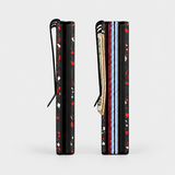 AIR WALLET PRO - FORGED CARBON FIBER RED/SILVER FRAGMENTS - WALLET