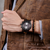 VOYAGER S - BLACK COFFEE (43MM)