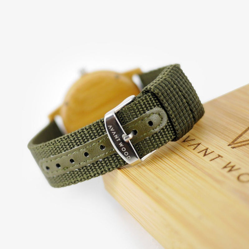 minimalist wood watch