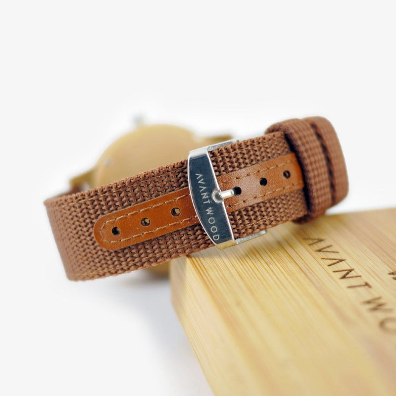 minimalist wood watch