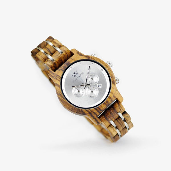 minimalist women's wood watch