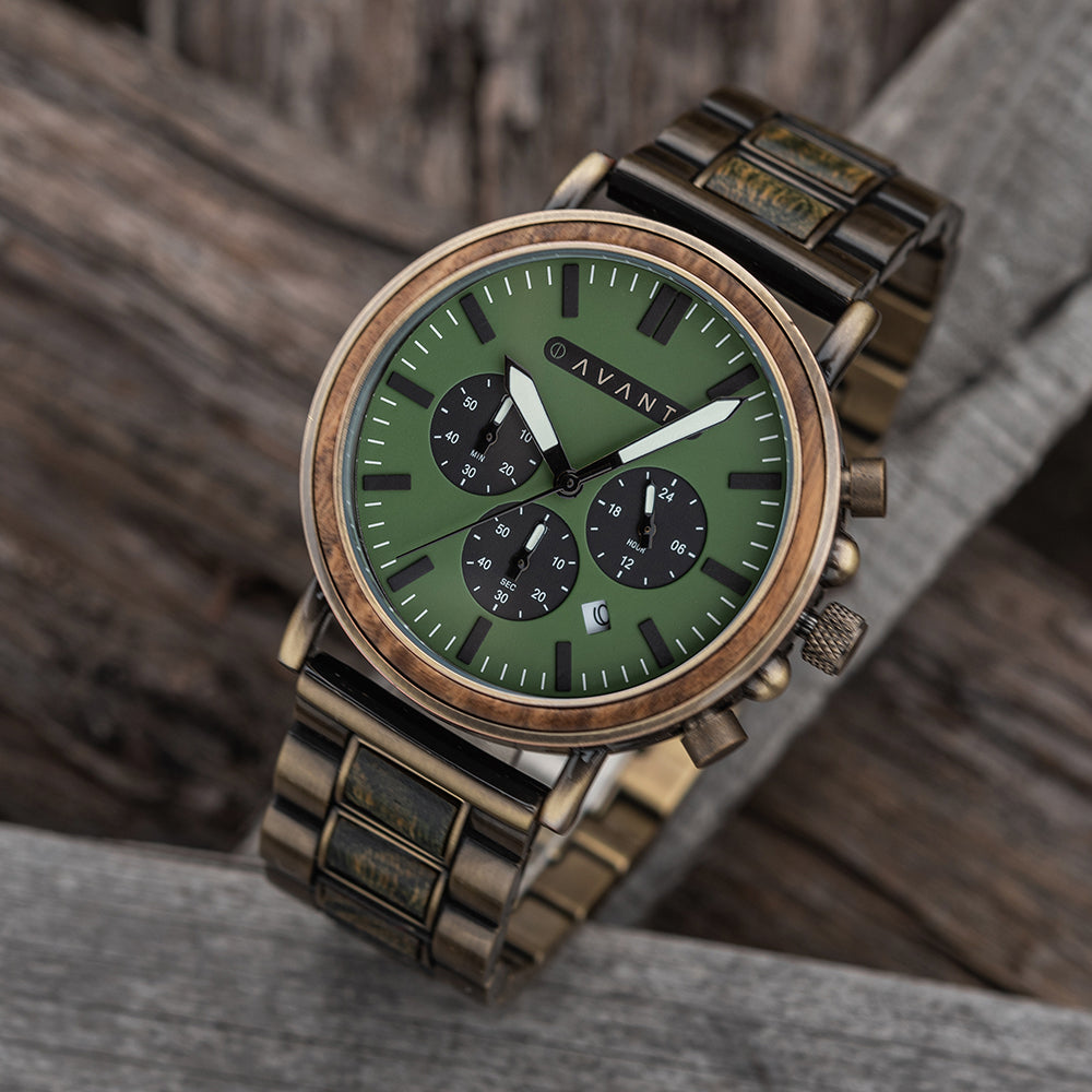 EXPLORER S - VINTAGE BRASS (44MM) – AVANTWOOD