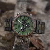 EXPLORER S - MILITARY BLACK (44MM)