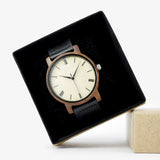 walnut wood watch