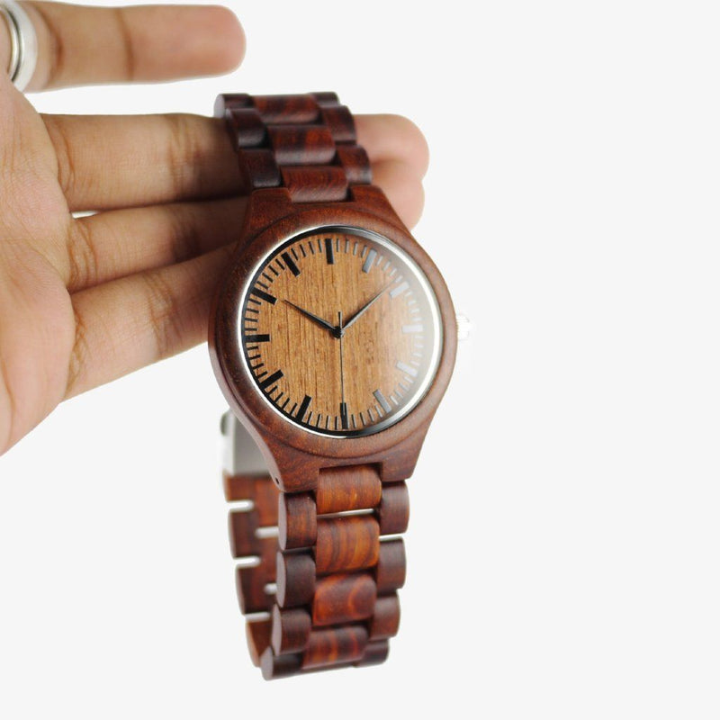 beautiful wood watch