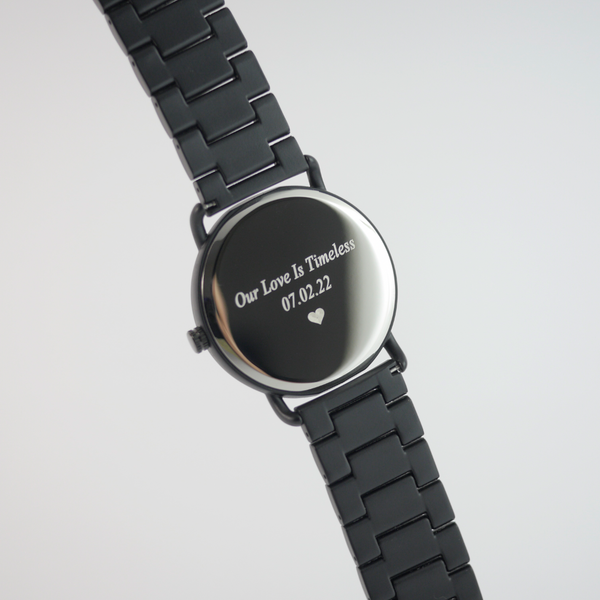 MINIMALIST - BLACK STEEL  (40MM)