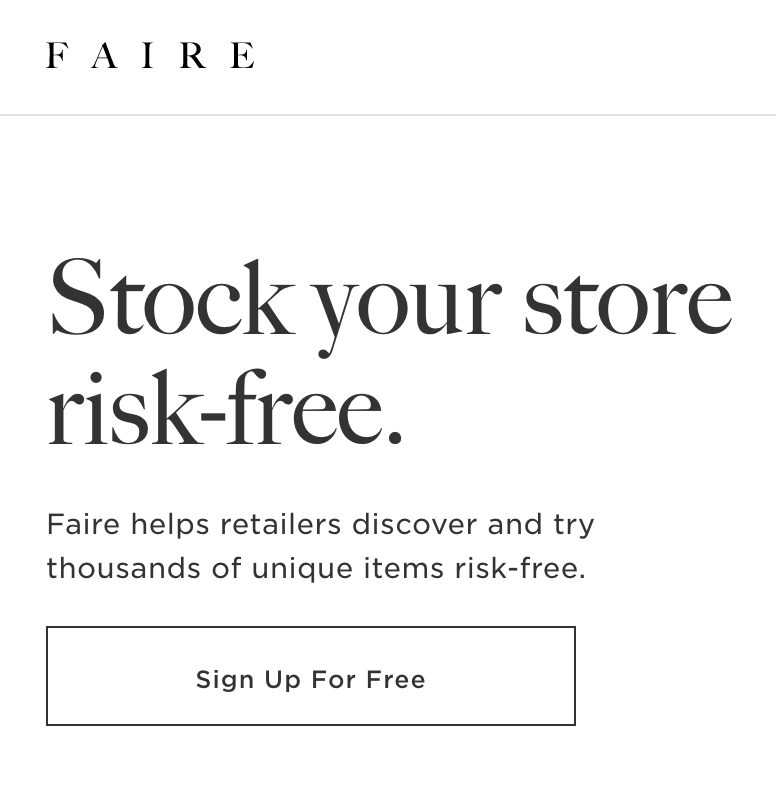 Faire Whole Sale Order (Shipping Labels)