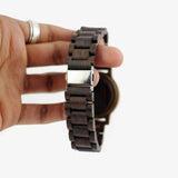 100% handcrafted wood watch