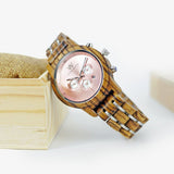 women's wood watch