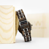 minimalist wood watch for women