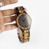 hand crafted wood watch