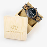 personalized gift wood watch